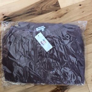 House of Flynn purple floor length tulle skirt